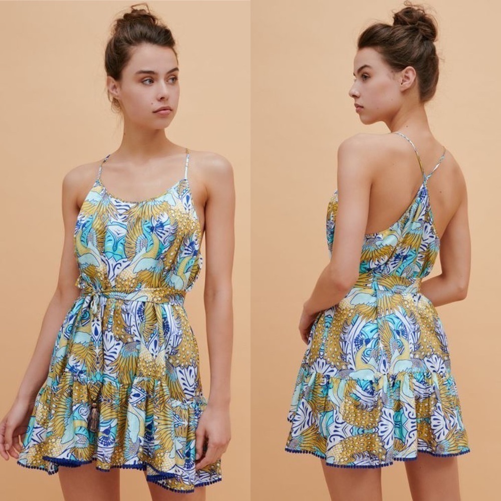 Paolita Phoenix Ruffle Mini Dress